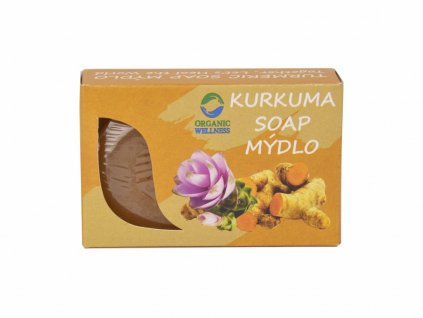 Organic Wellness Kurkumové mýdlo, 70 g