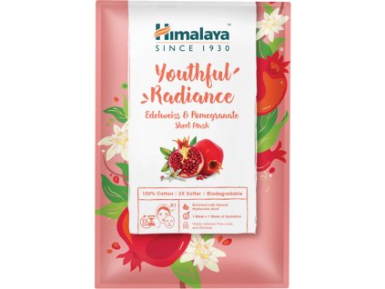 5639 himalaya textilni bavlnena maska zare mladi s protezi a granatovym jablkem