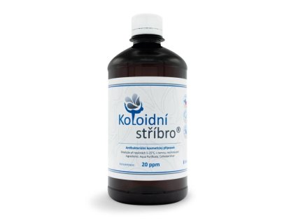 867 4 3993 3 koloidni stribro 500 ml baleni plastove lahve koncentrace 20 ppm