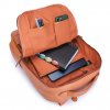 49 5 pansky mestsky kozeny batoh oliver v barve karamelu