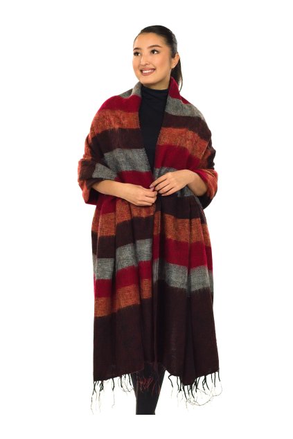 Deka/pléd Yak wool Nepal 77