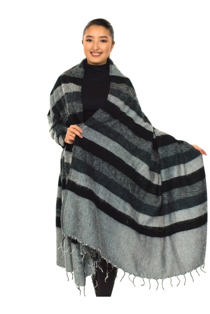 Deka/pléd Yak wool Nepal 79