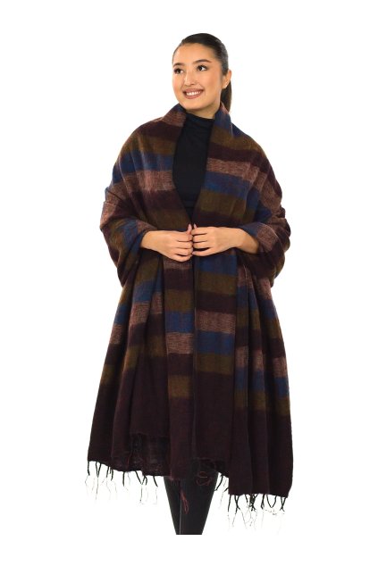 Deka/pléd Yak wool Nepal 80