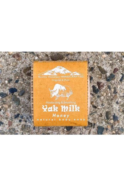 Ručně vyrobené mýdlo Yak Milk - Med