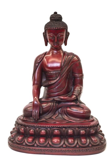 Socha Buddha Shakyamuni - s gestem probuzení
