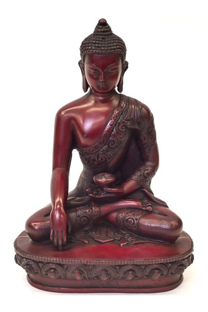 Socha Buddha Shakyamuni - s gestem probuzení