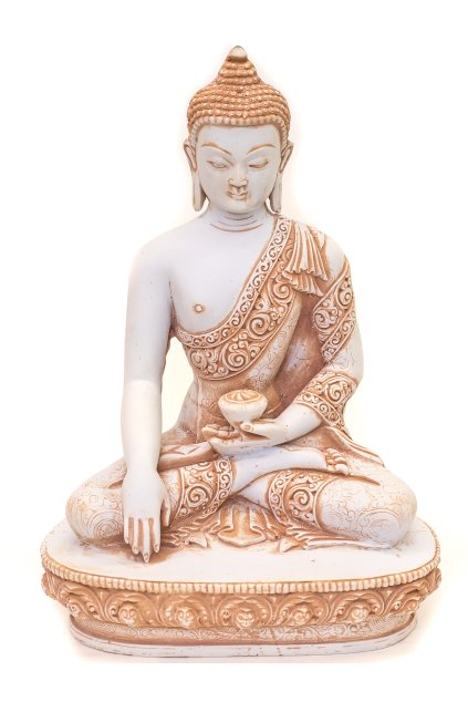 Socha Buddha Shakyamuni - s gestem probuzení