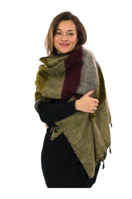 Hřejivá šála Yak wool 121