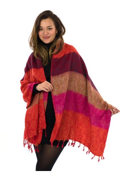 Hřejivá šála Yak wool 129