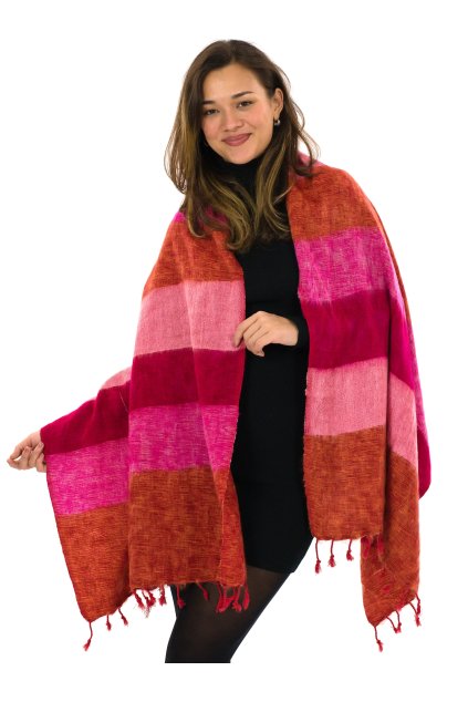 Hřejivá šála Yak wool 130