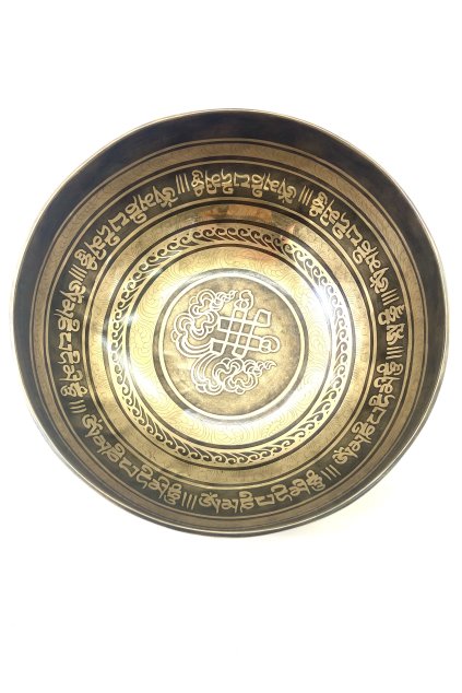 Tibetská zpívající mísa 1076 gr - ručně tepaná