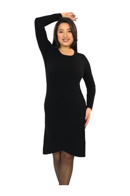 Šaty Plain Tilly černá (3)