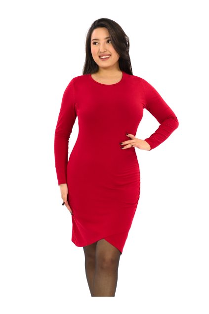 Šaty Plain Tilly červená (4)