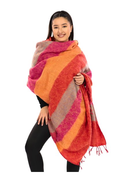 Deka/pléd Yak wool Nepal 109