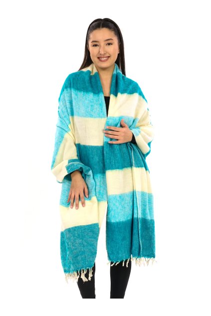 Deka/pléd Yak wool Nepal 114