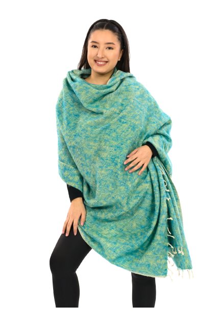 Deka/pléd Yak wool Nepal 117