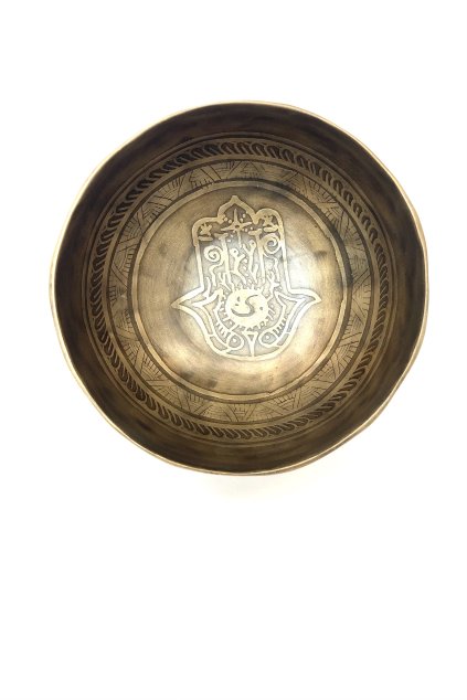 Tibetská zpívající mísa 335 gr - ručně tepaná