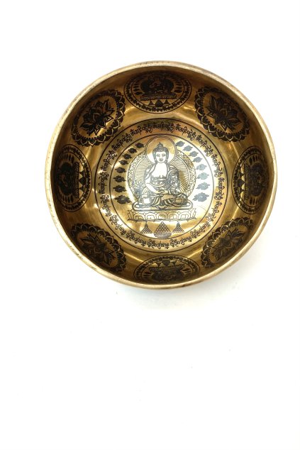 Tibetská zpívající mísa 418 gr - ručně tepaná