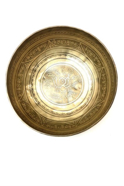 Tibetská zpívající mísa 1348 gr - ručně tepaná