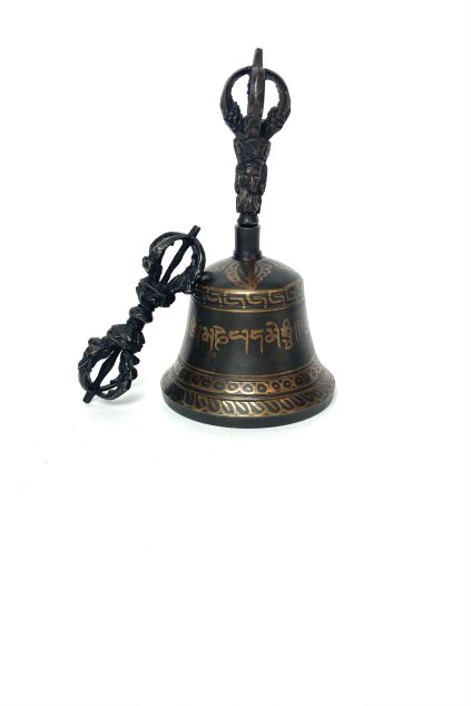 Tibetský rituální zvonek Dilbu a dordže