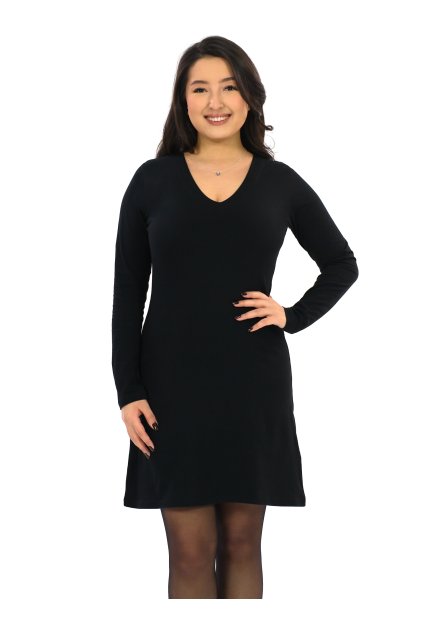 Šaty Plain Jasmine - černá