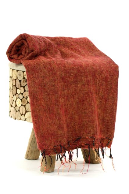 Deka/pléd Yak wool Nepal 21