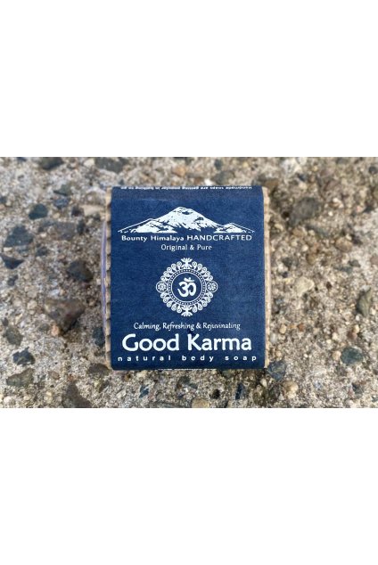 Ručně vyrobené mýdlo z Nepálu - Good Karma