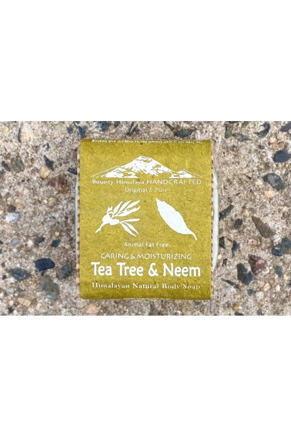 Ručně vyrobené mýdlo z Nepálu Tea Tree Neem