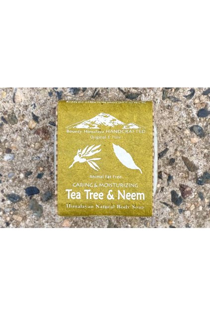 Ručně vyrobené mýdlo z Nepálu Tea Tree Neem