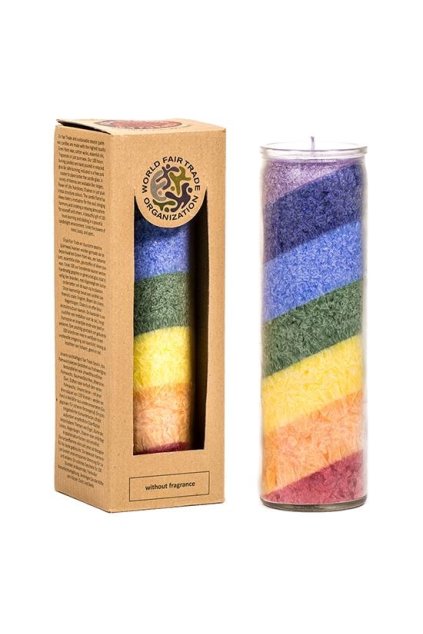 Vonná svíčka Duha - velká