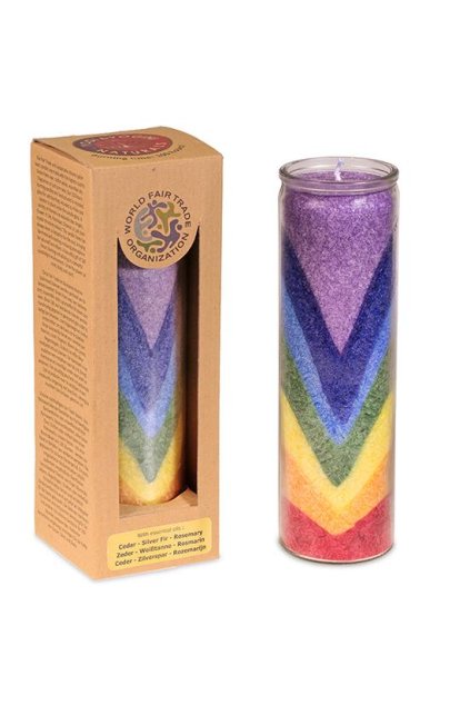 Vonná svíčka Duhové údolí - velká