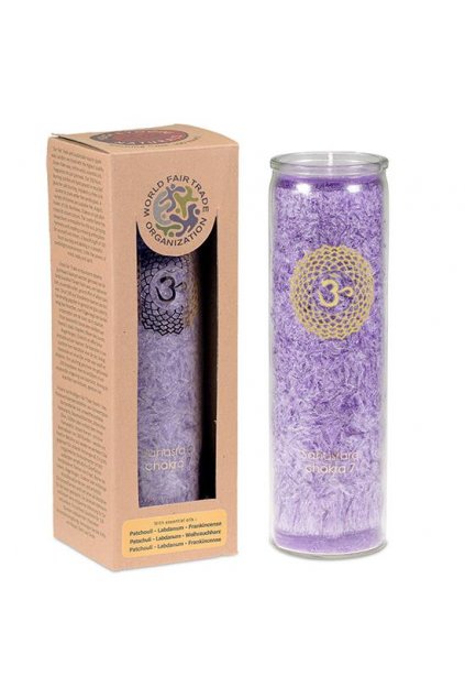 Vonná svíčka 7. čakra - velká