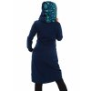 Šatomikina s maxi kapucí Nayla - tmavě modrá