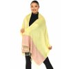 Šátek pašmína Nepal - žlutá
