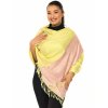 Šátek pašmína Nepal - žlutá