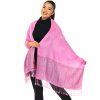 Šátek pašmína Nepal - růžová