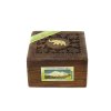 Organic Zelený čaj z Nepálu v malé dřevěné krabičce