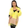 Šátek pašmína Nepal - žlutá