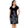 Šaty Bina černá s bílou (3)