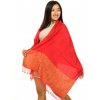 Šátek pašmína Nepal - červená