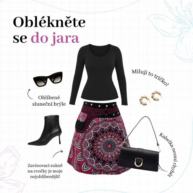 Oblékněte se do jara 🌸 Víte, že naše barevné kousky s mandalami můžete krásně kombinovat i s klasickou plain kolekcí?...