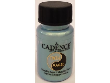 Metalická barva Cadence Twin Magic 50ml zelená/modrá  TM06