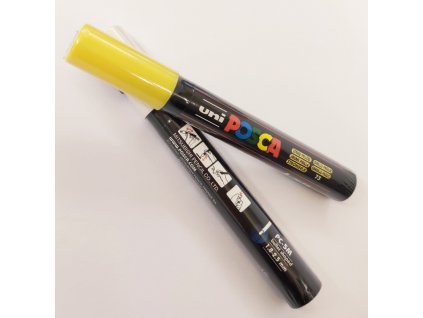 POSCA PC-5M 1,8-2,5mm, slámová žlutá