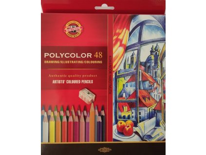 Pastelky Polycolor 3836, 48ks