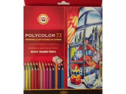 Pastelky umělecké Polycolor 72