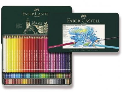 akvarelove pastelky faber castell 120ks albrecht durer 15397