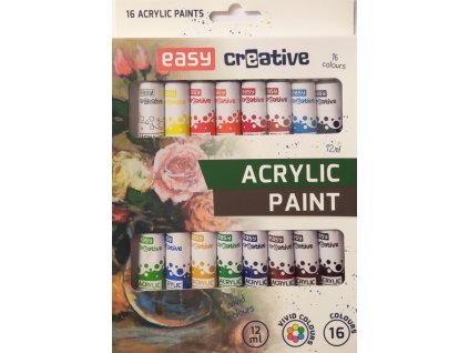 Akrylové barvy Easy Creative 16 x 12ml