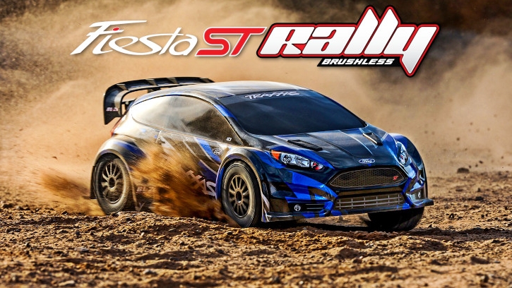 RC auto Traxxas Ford Fiesta ST 2BL