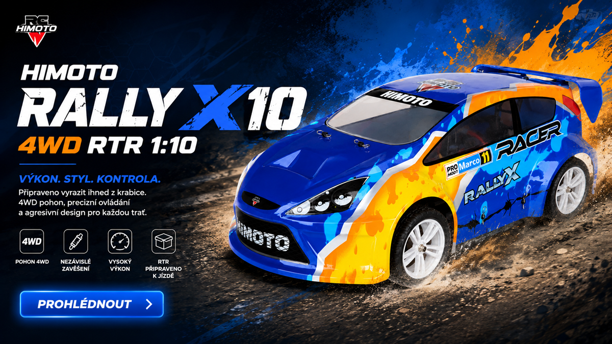 Himoto Rally X10 4WD RTR 1:10