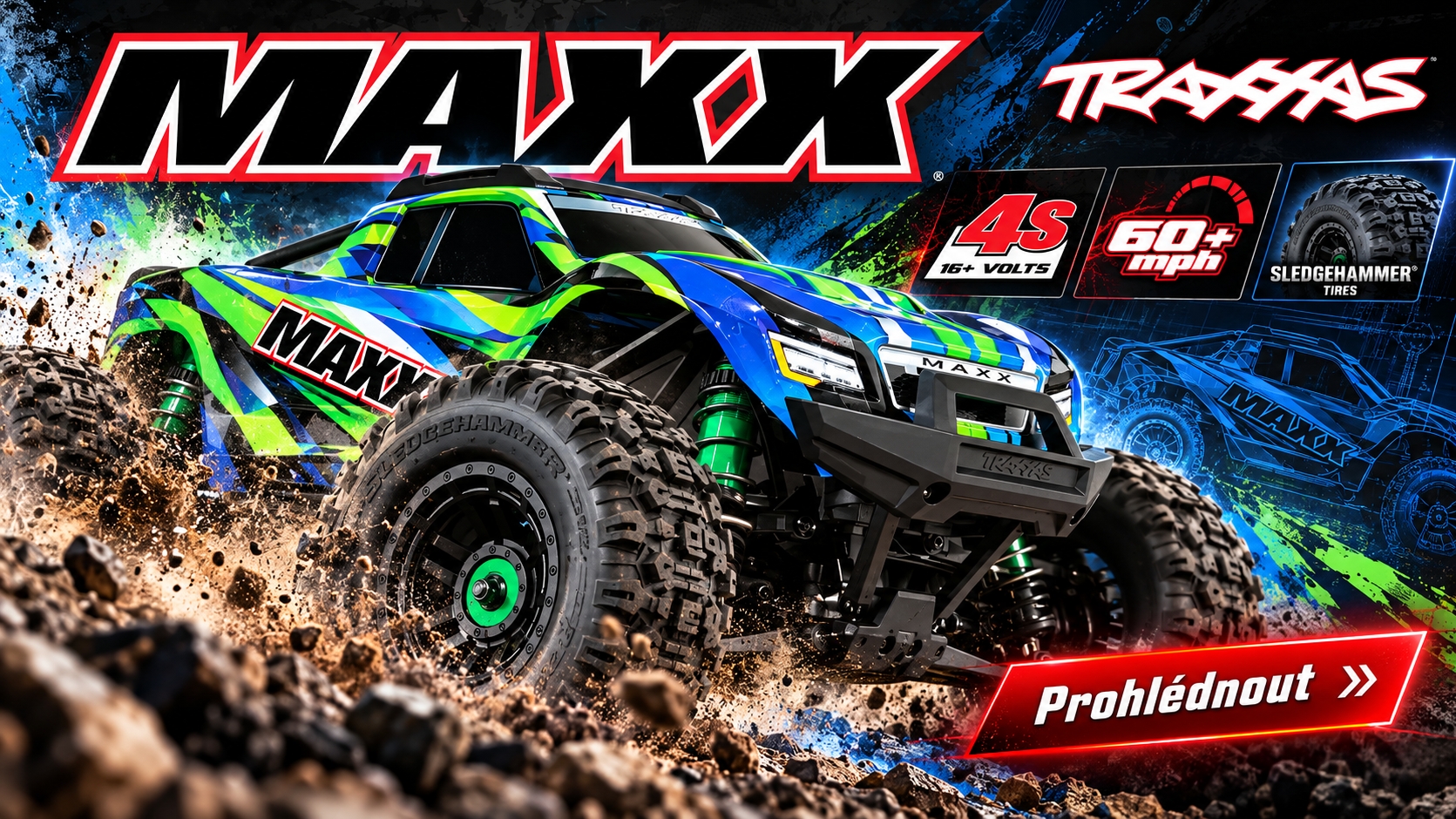 Traxxas Maxx 4WD RTR 1:8